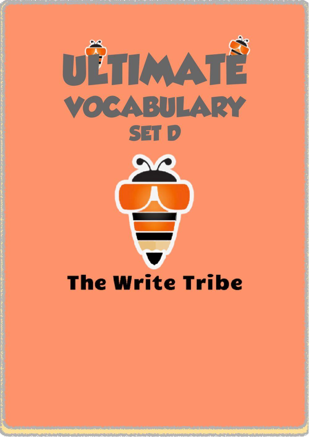 Vocabulary workbook p3-4 Part D