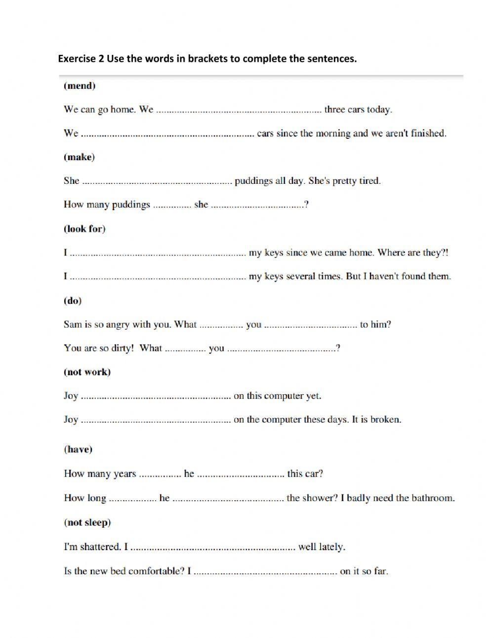 Present Perfect vs Present Perfect Continuous