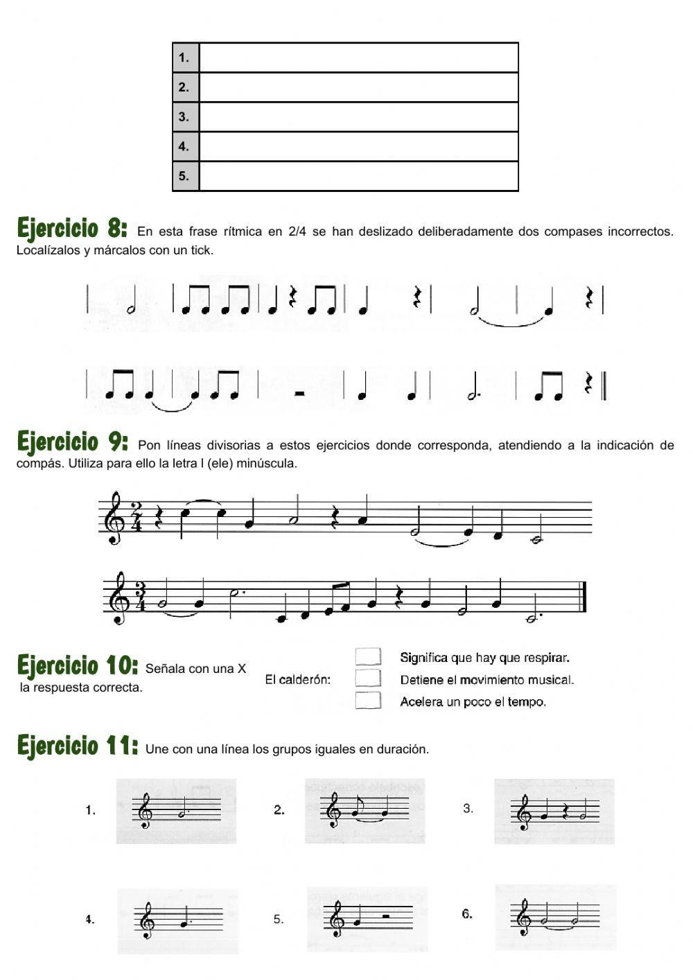 Unidad 6 Los signos de prolongación Unidad 6 Los signos de prolongación