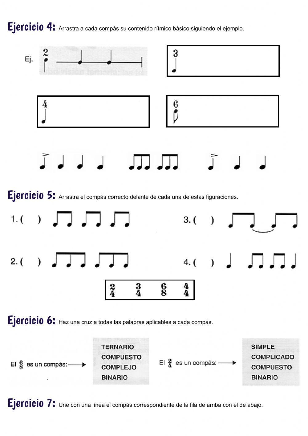 Unidad 2 Los compases simples y compuestos