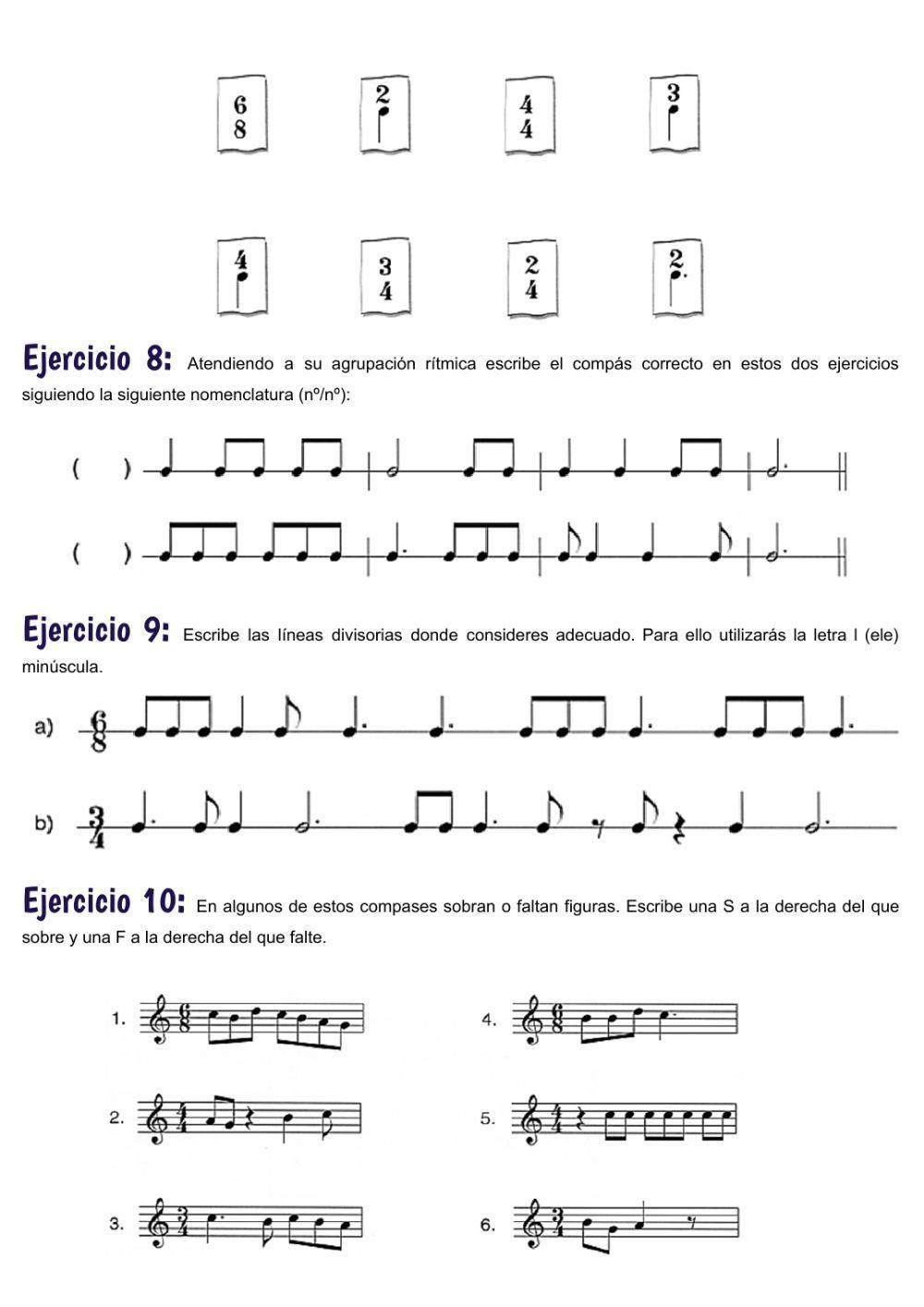 Unidad 2 Los compases simples y compuestos