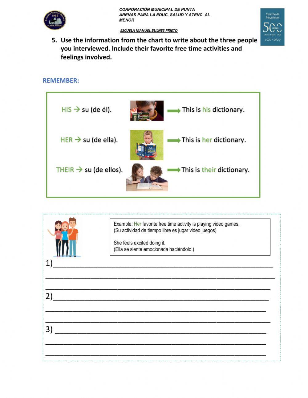 Free time activities