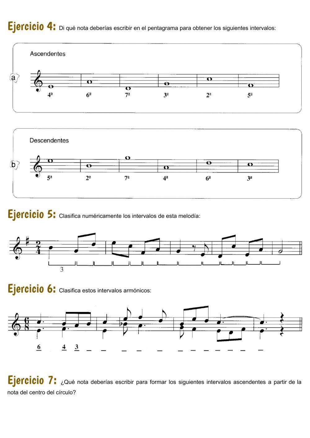 Unidad 3 Los intervalos