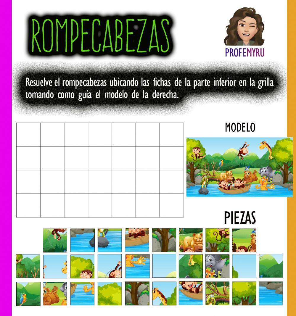 Juegos Infantiles Juegos Interactivos Juegos De Rompecabezas Para