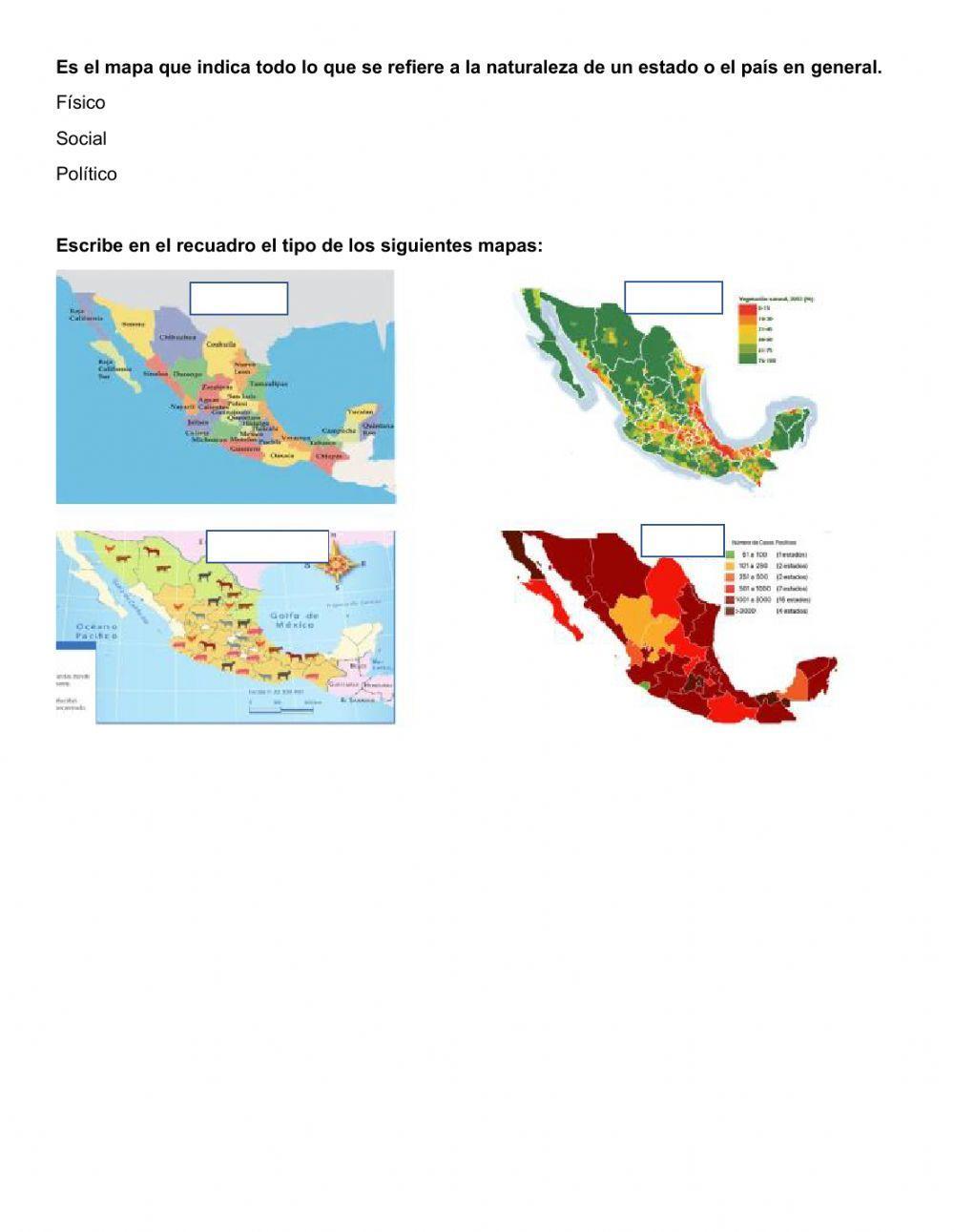 Los mapas México