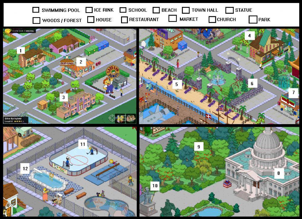 Around my town - LABEL THE PIC