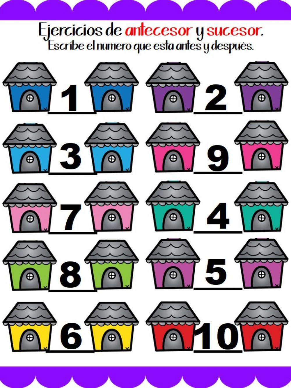 Antecesor y sucesor