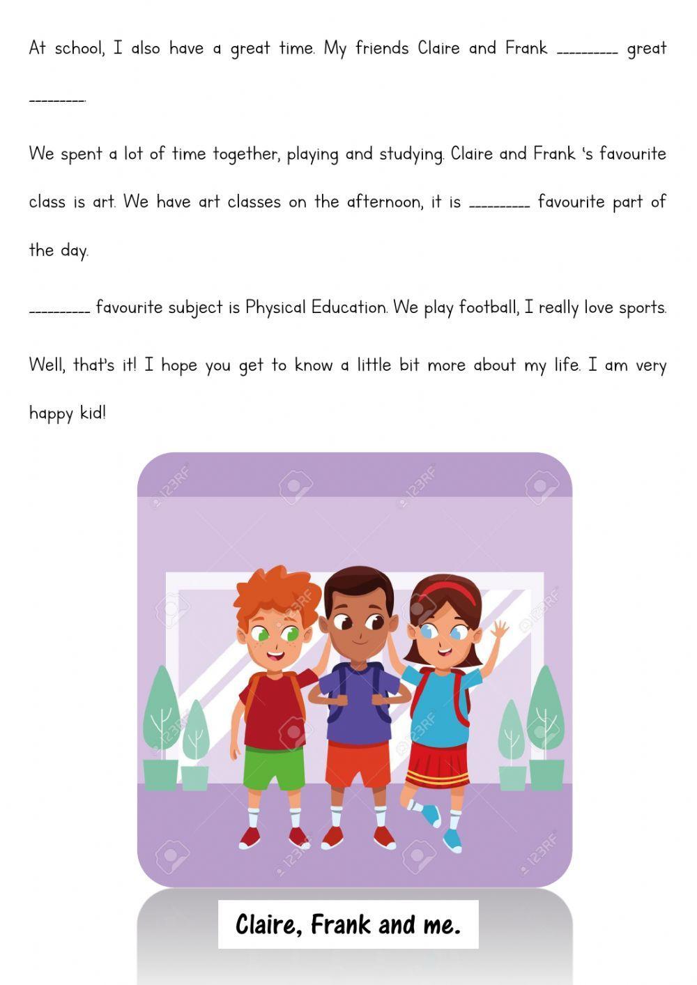 Reading Comprehension - Jack's Life