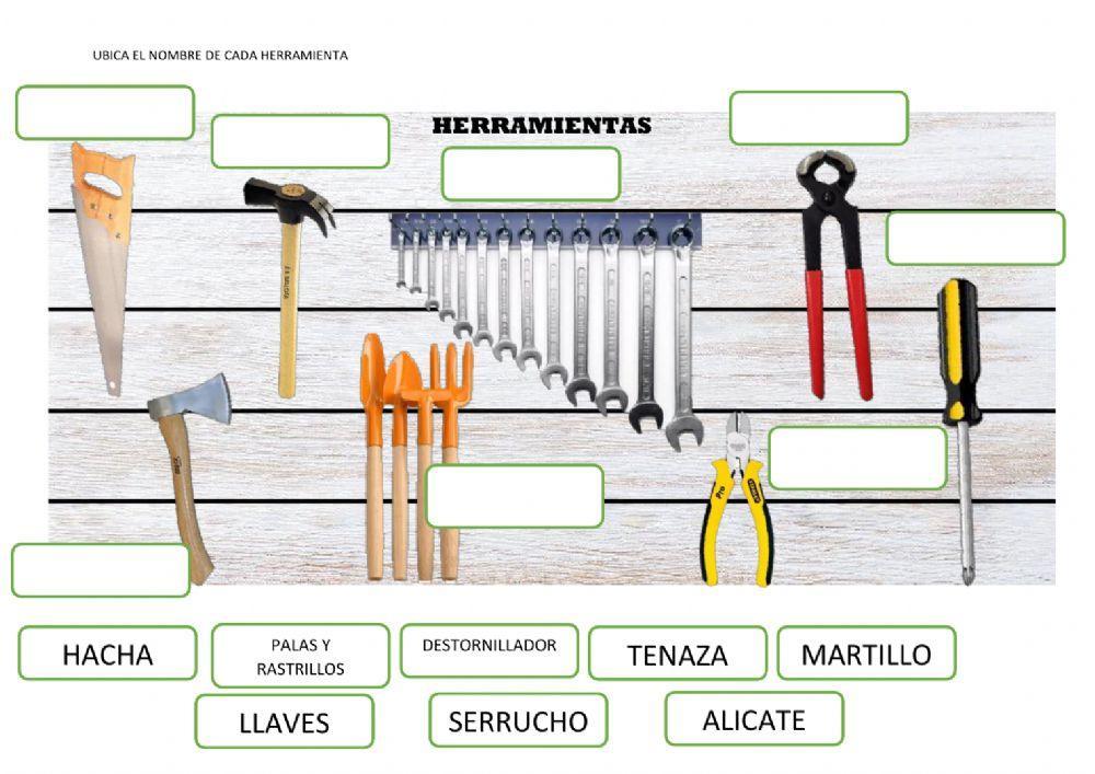 Panel de herramientas