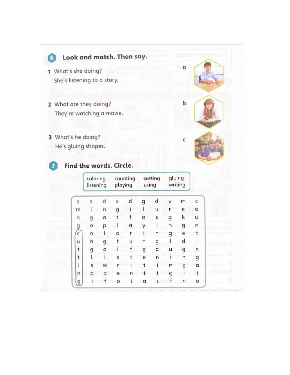 Grammar in action ING