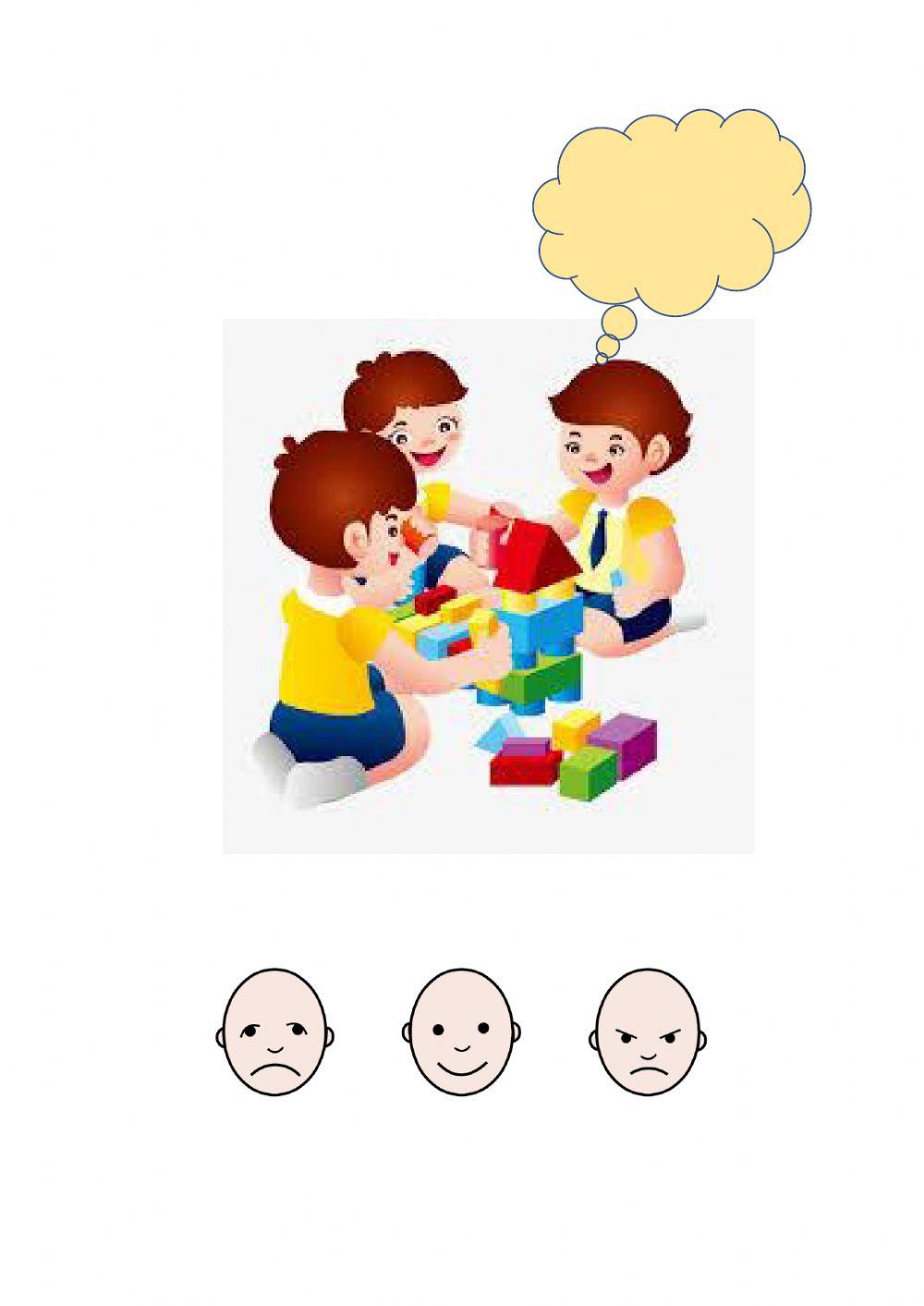 Observa y di cómo se siente