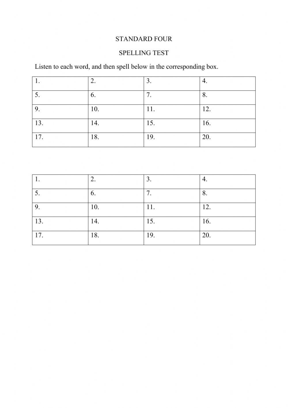 Words that end with able worksheet live worksheets