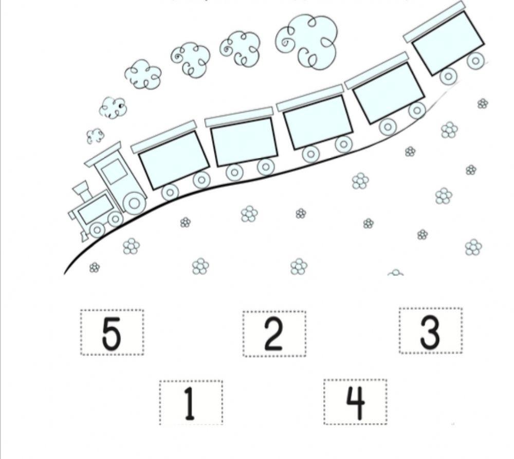 Number Train 1-5
