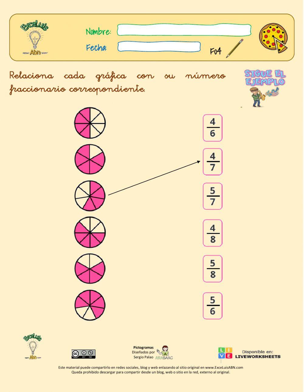 Relacionar gráfica con su fracción 04