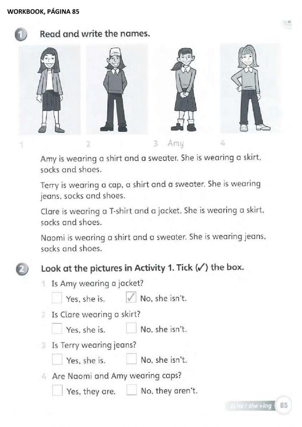 Superminds clothes unit 7