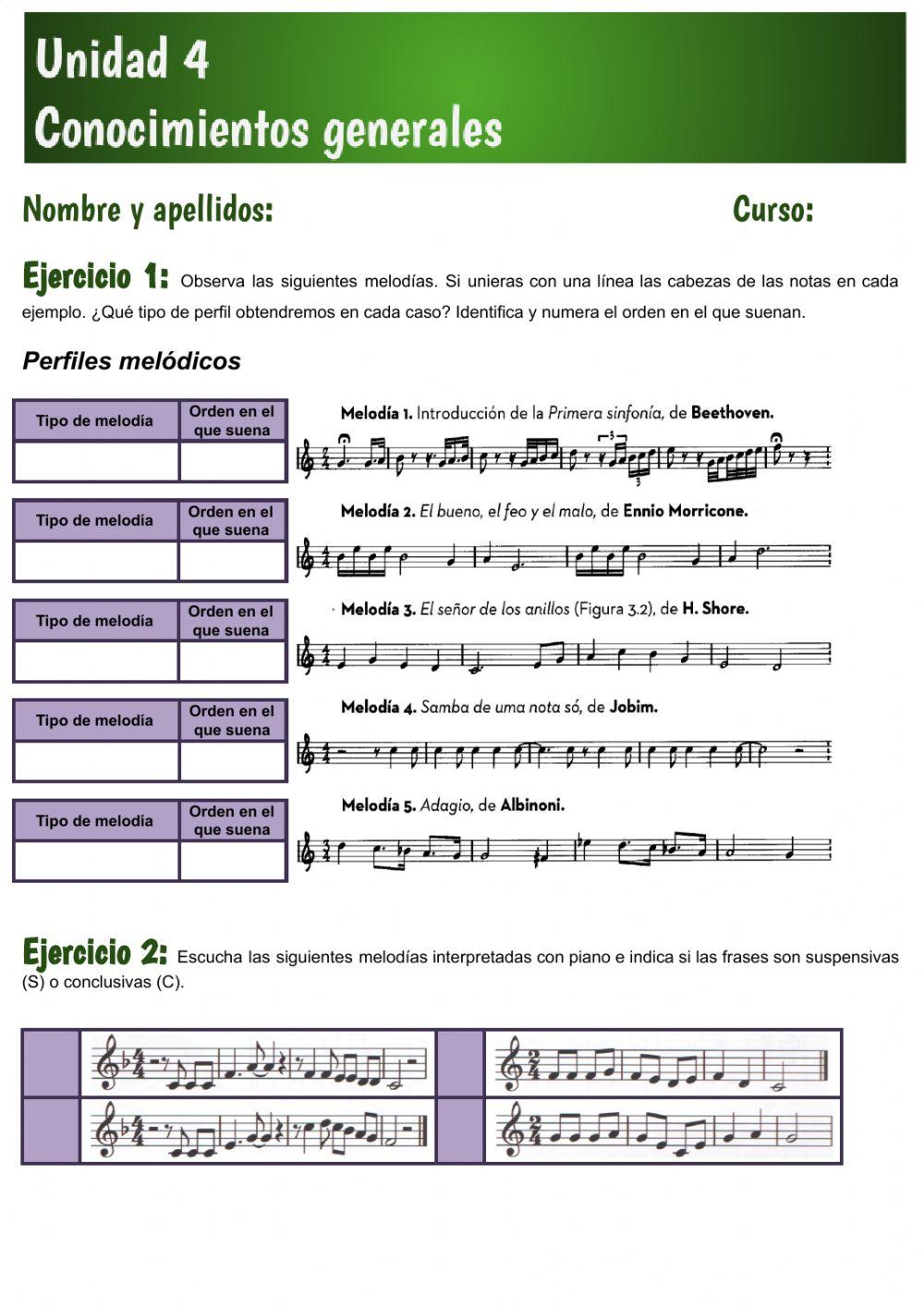 Unidad 4 Conocimientos generales