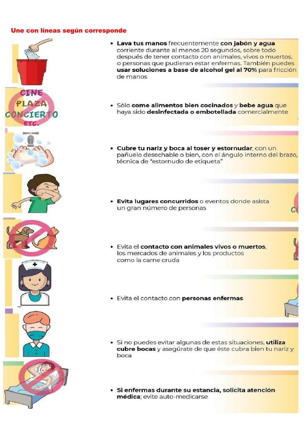 Prevención del coronavirus elaborada CARLOS PORTILLA