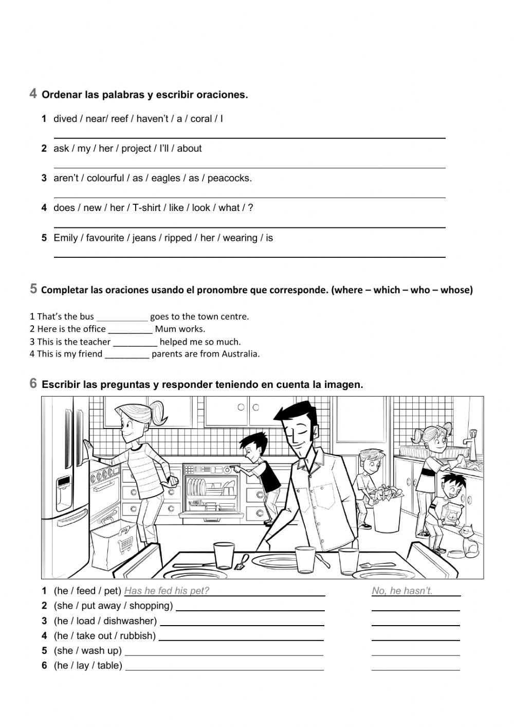 Review Units 3, 4 and 5