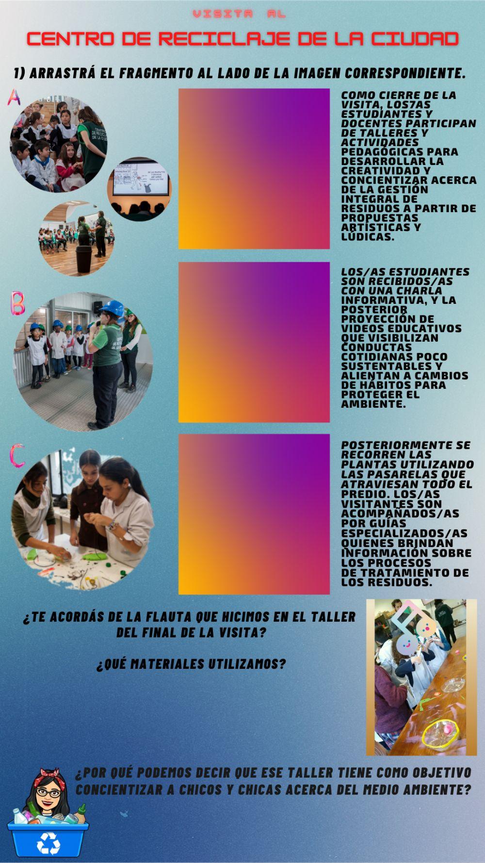 Visita al Centro educativo de Reciclado