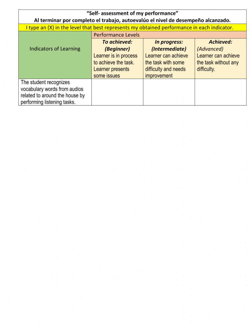 UNIT 6. AROUND THE HOUSE 1. VOCABULARY
