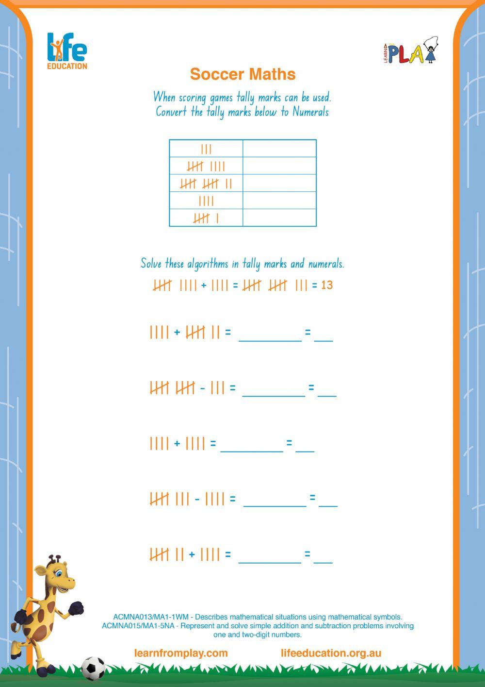Fitness Fun - Tally Marks