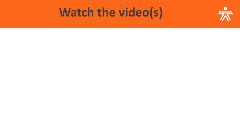 Personal Information: Video presentation