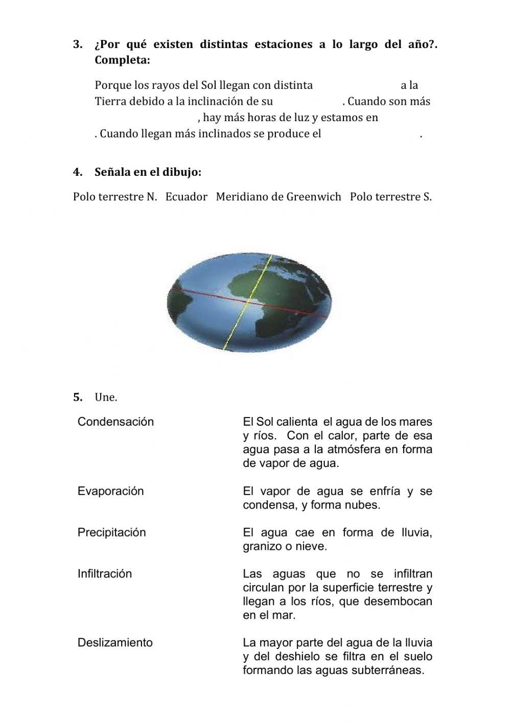 Evaluacion inicial sociales 6º
