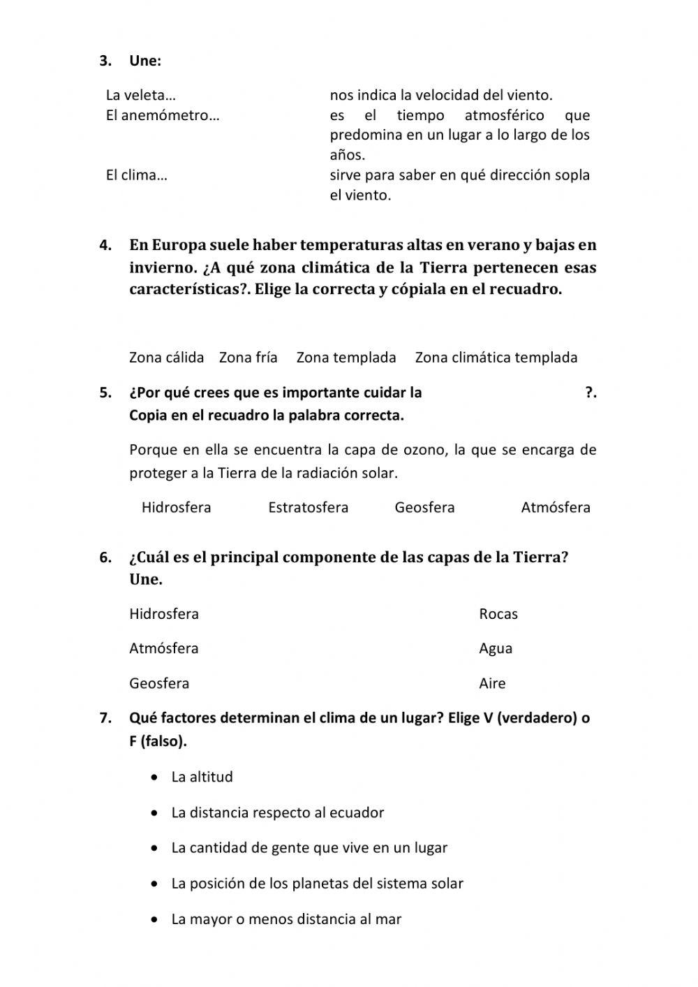 Evaluacion inicial sociales 5º