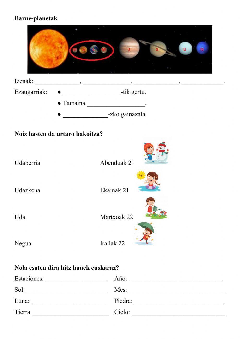 Eguzki sistema