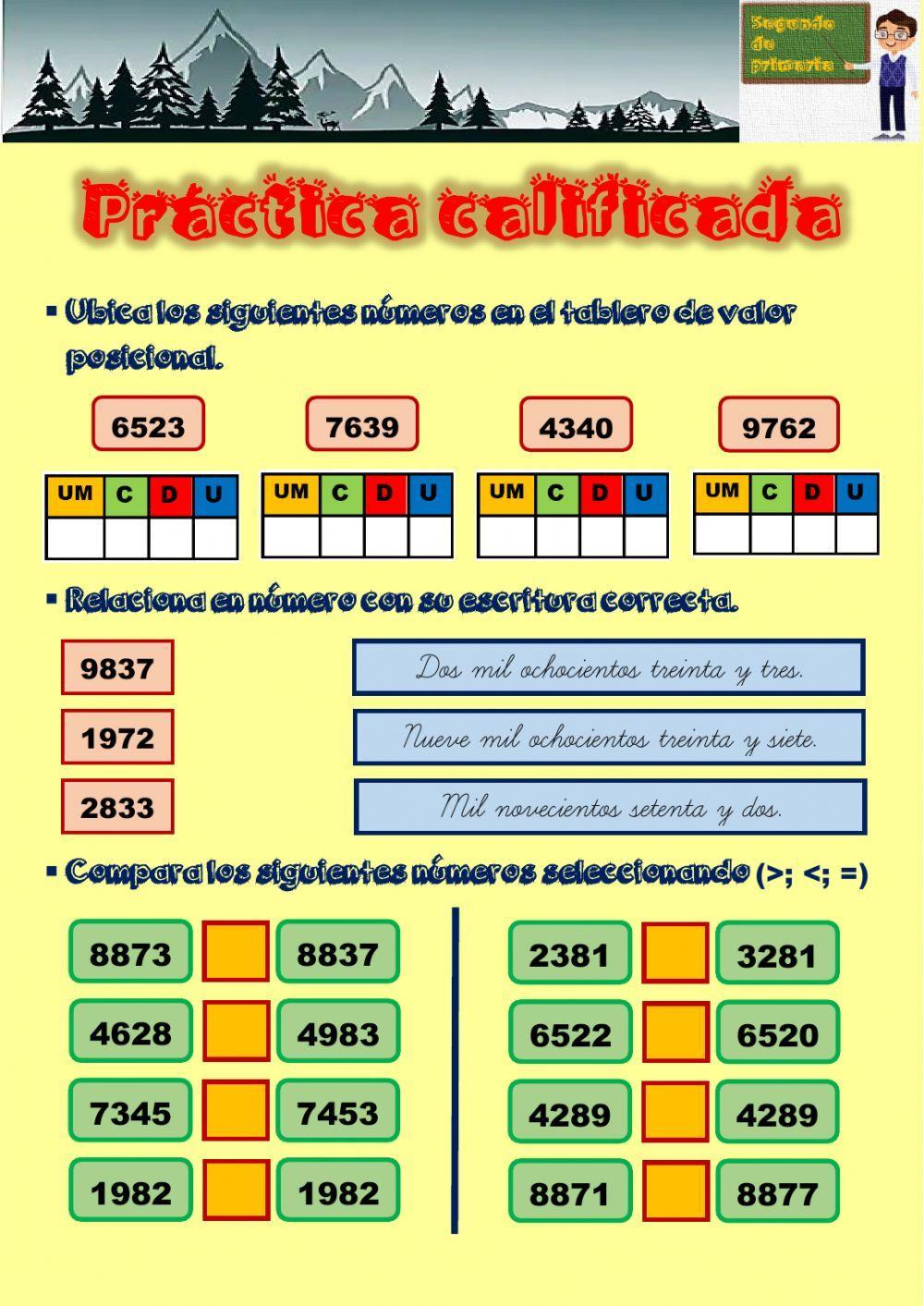 Práctica de Matemática