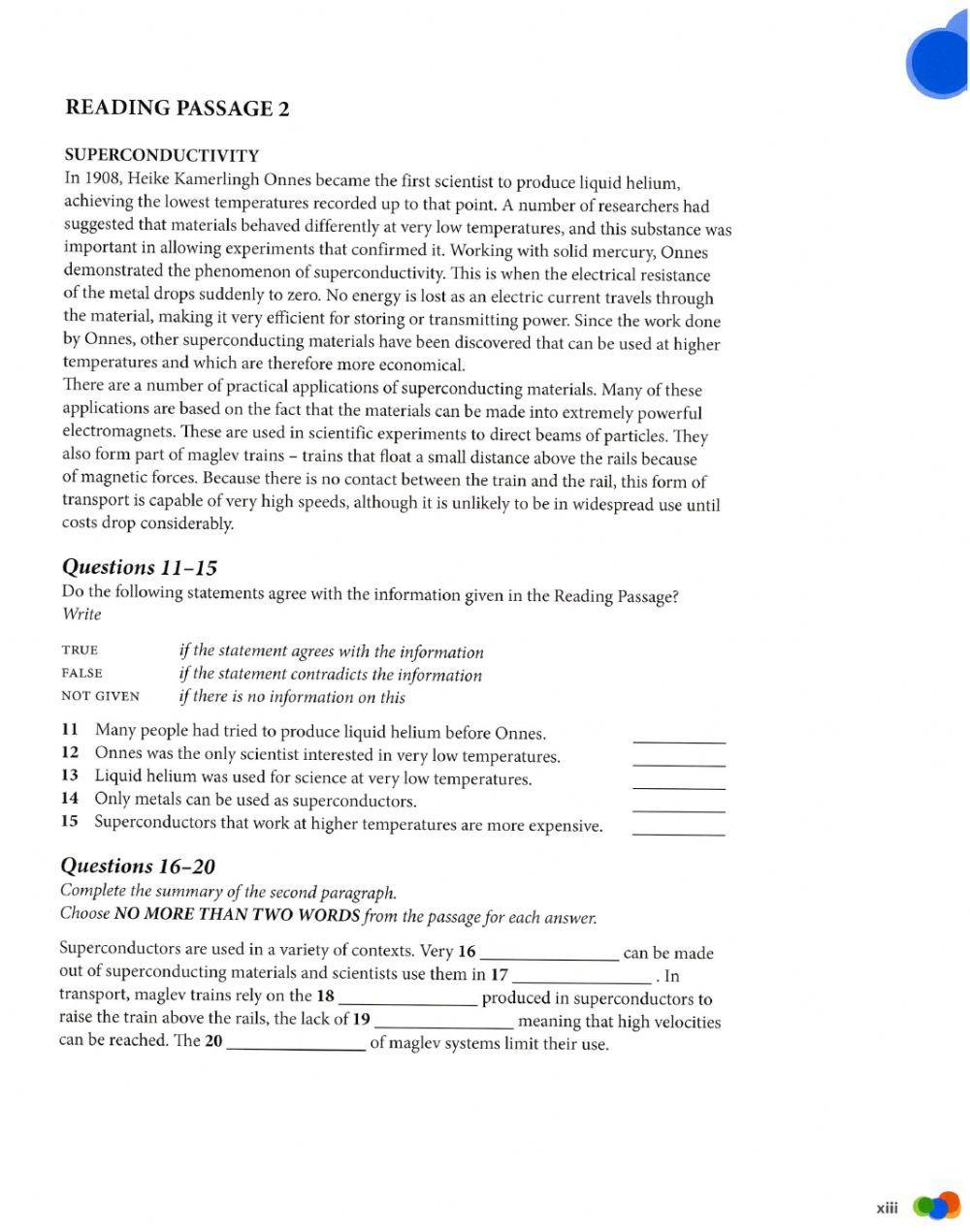 Ielts placement test