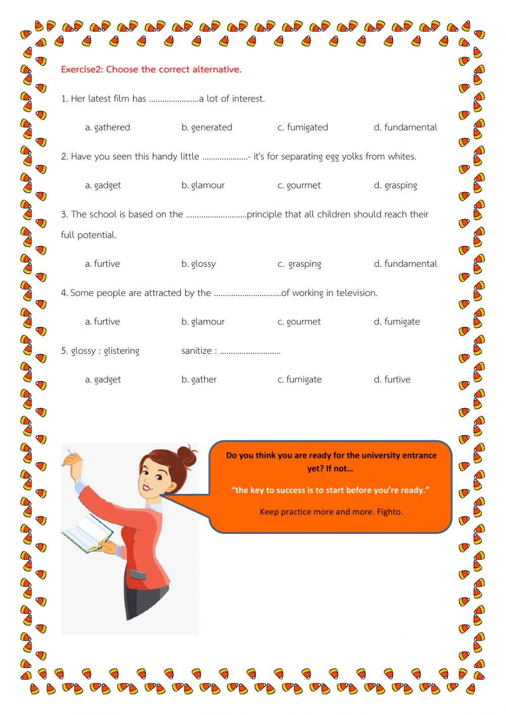 Vocabulary Set 12