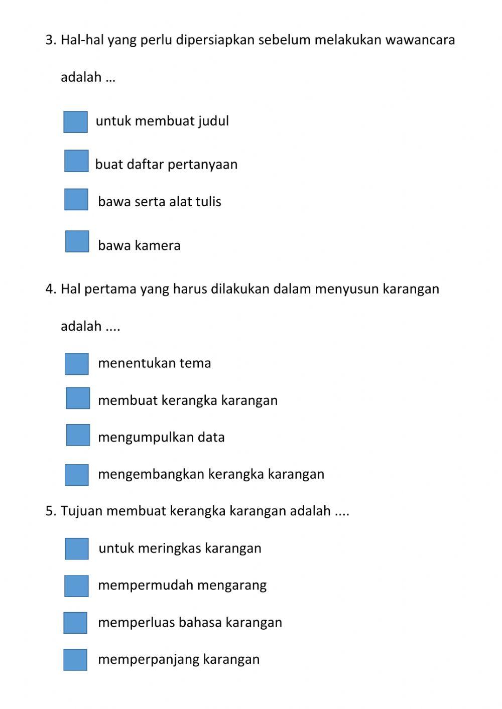 Bahasa Indonesia P5