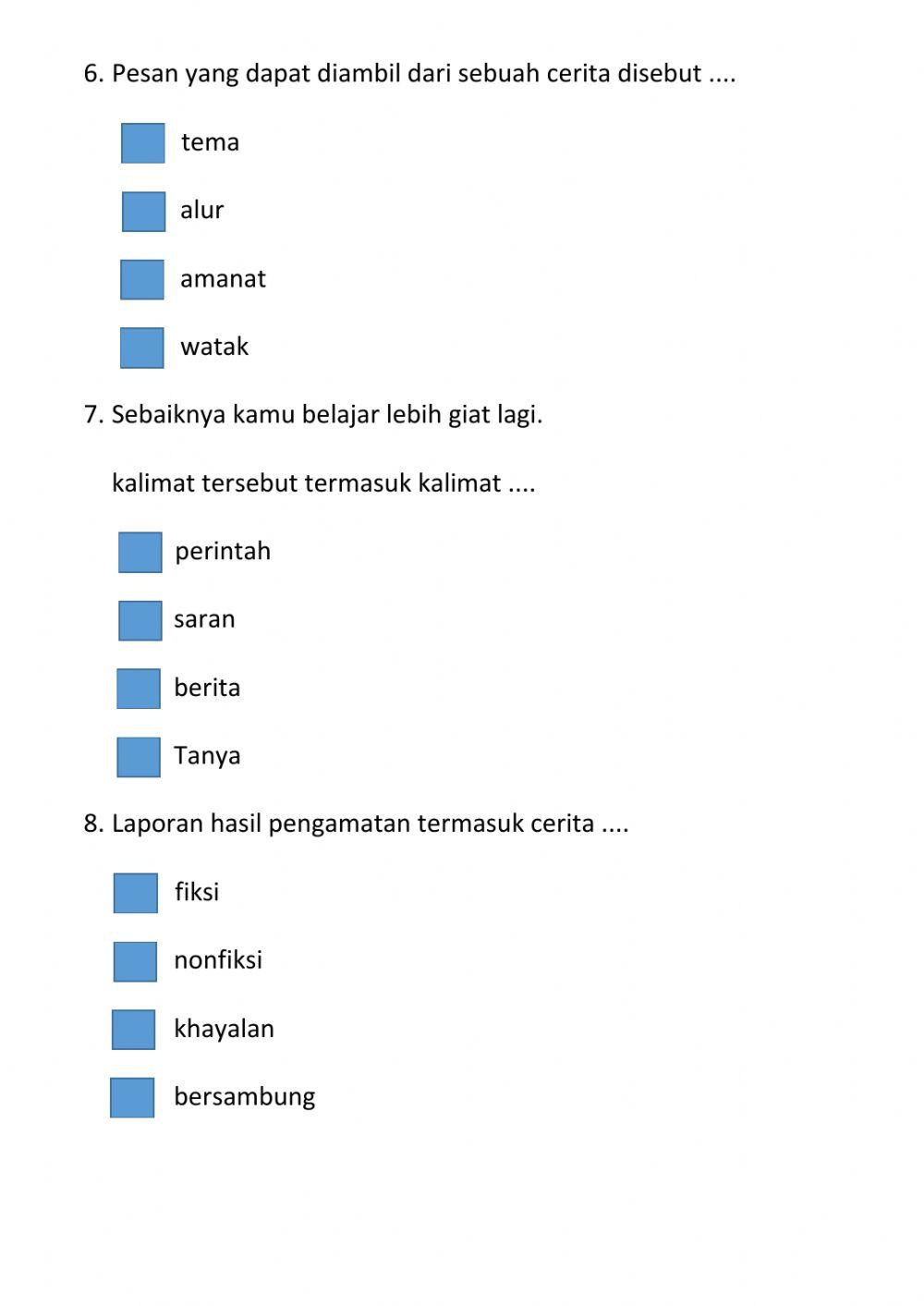 Bahasa Indonesia P5