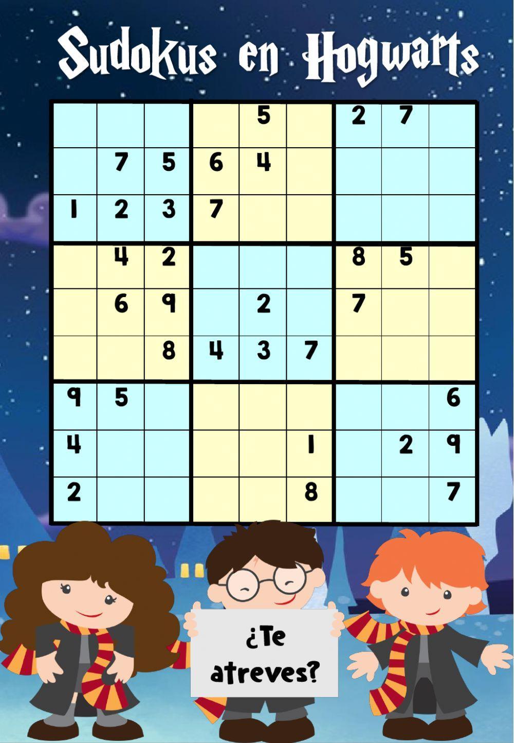 Sudokus en Hogwarts