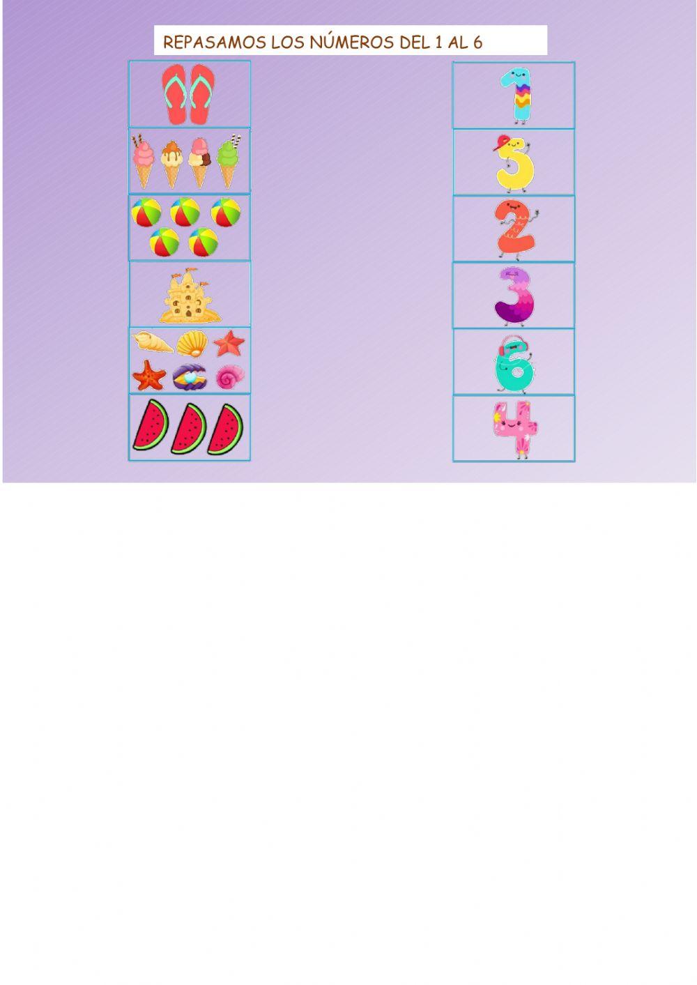 REPASO DEL 1 AL 6