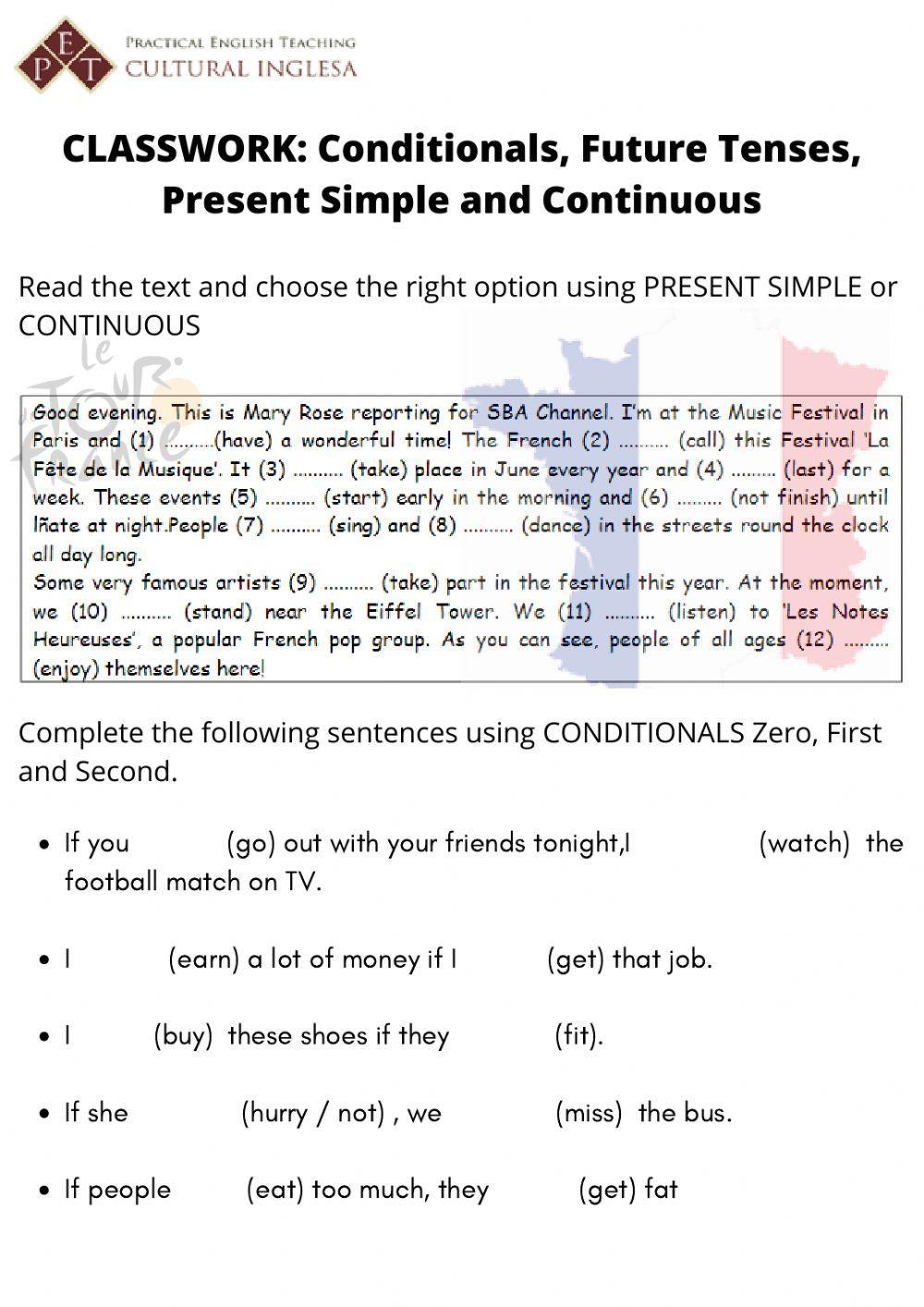 Culltural PET Classwork Year 4