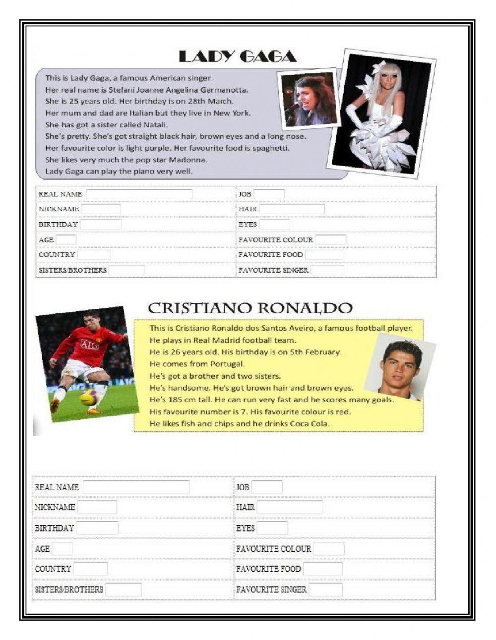    Famous people introduction