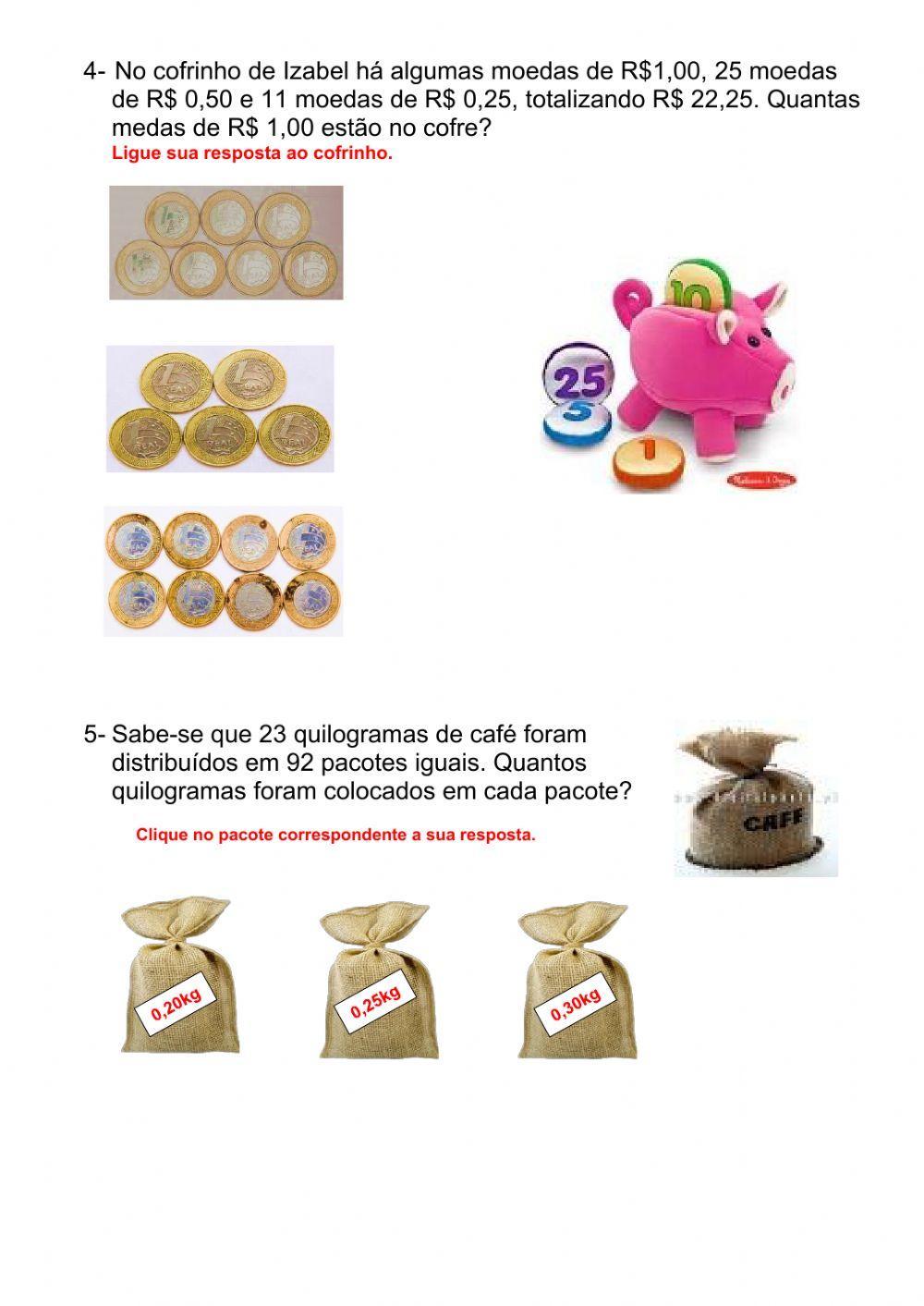 Revise - Operações com decimais