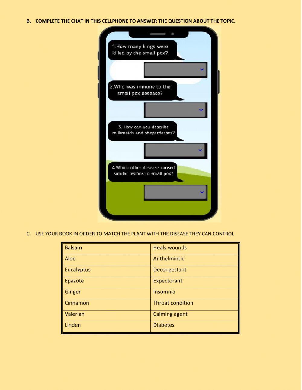 Task 1 vaccine- medicinal plants