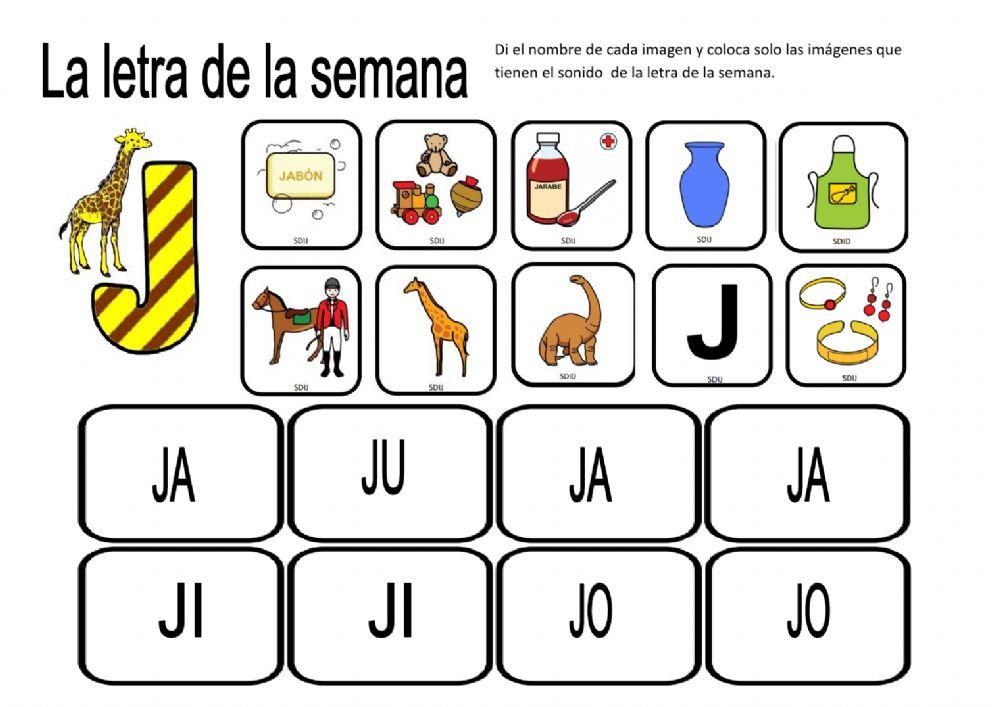letra j  1