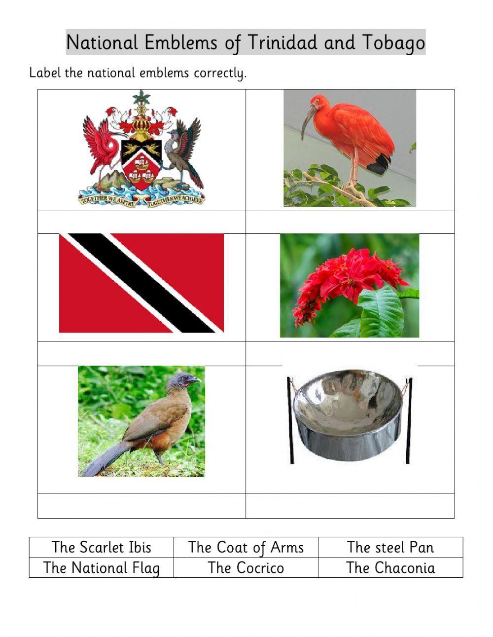 National Symbols of T&T