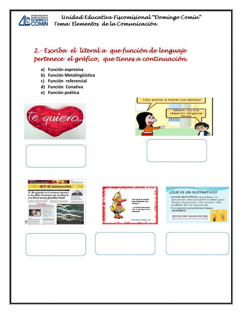 Funciones del lenguaje