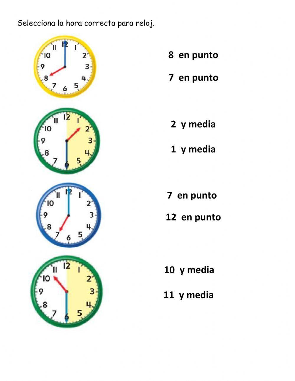 El reloj El reloj
