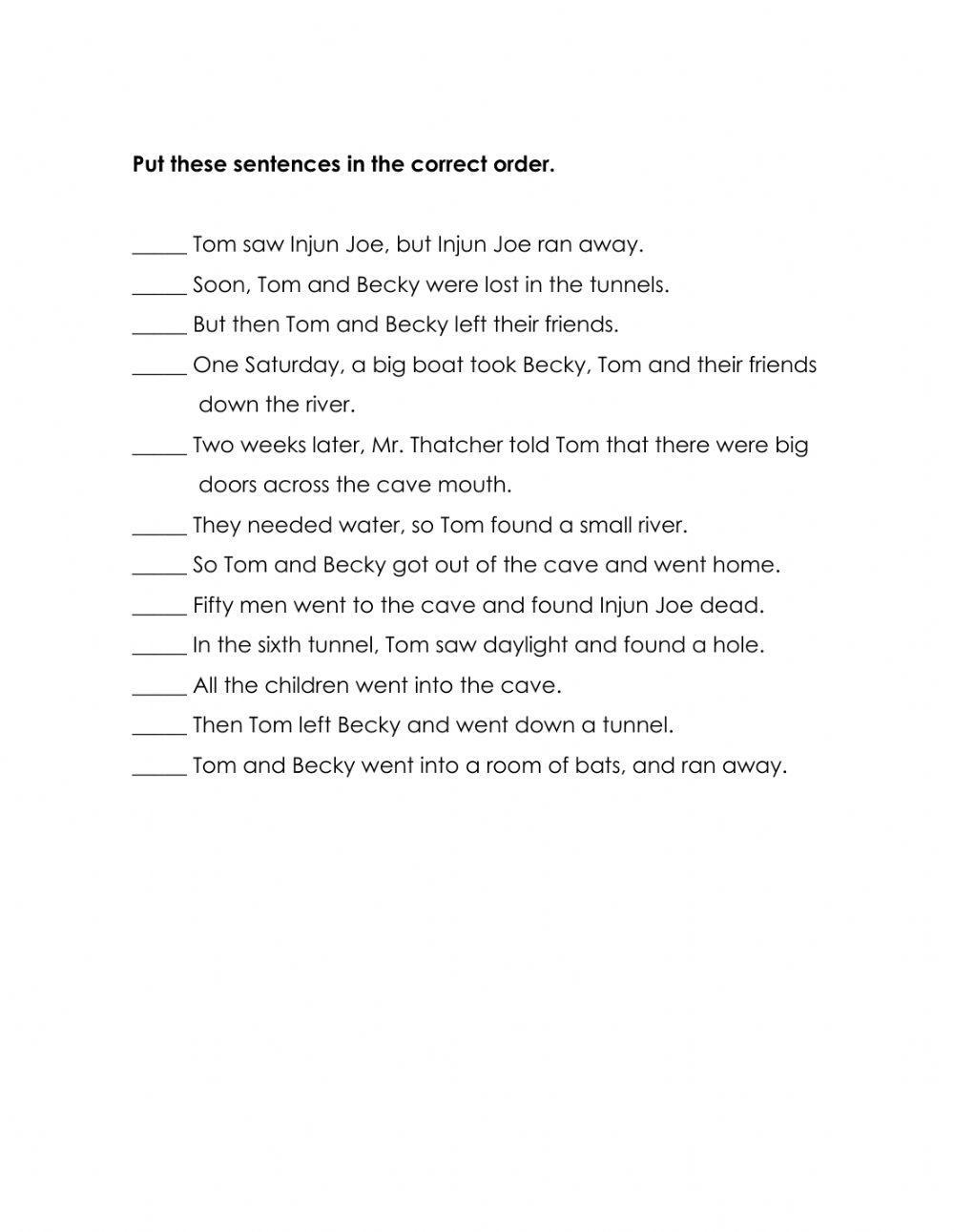 Adventures of Tom Sawyer Chapter 5