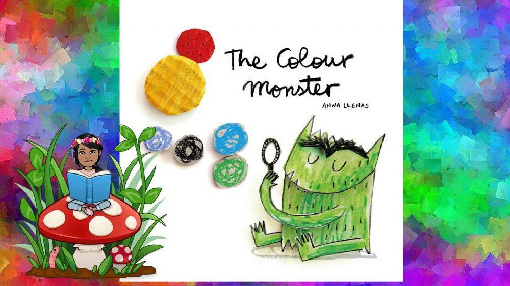 The color monster comic game