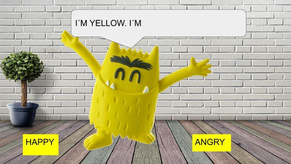 The color monster comic game