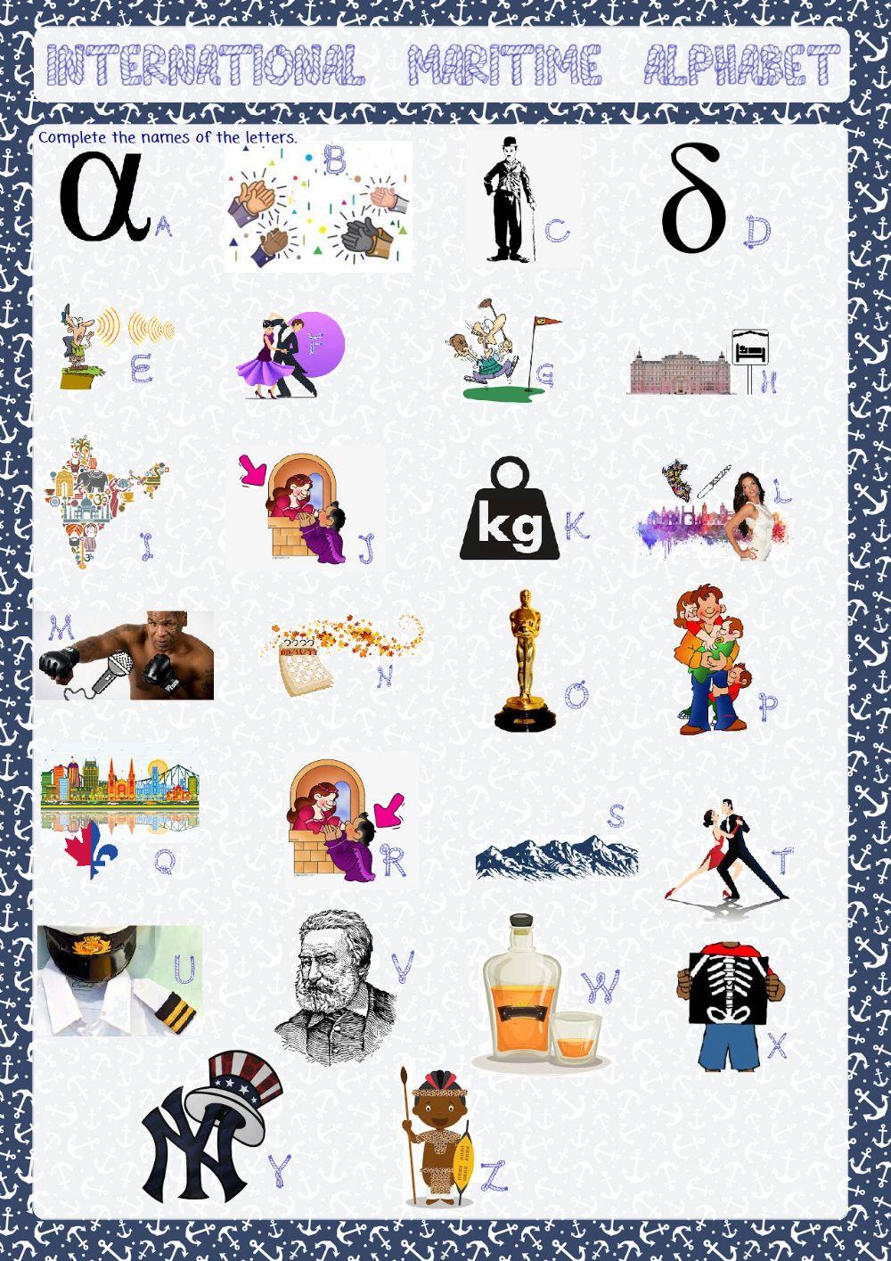 International Maritime Alphabet