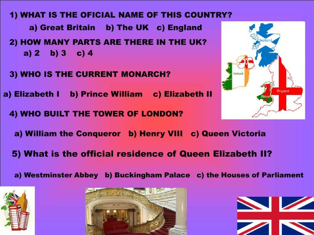 The UK Quiz