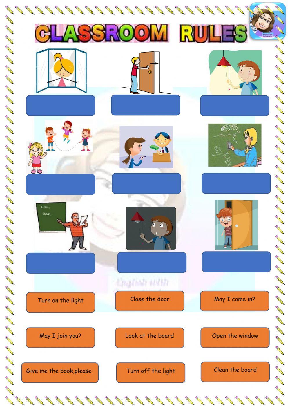Grade 4-Unit 1-Classroom Rules